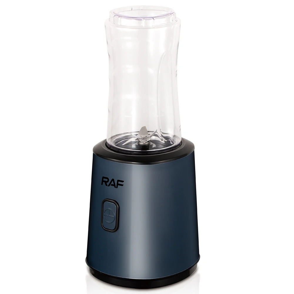 RAF 300W 23000RPM Multifunction 2 in 1 Grinder Food Processor Ice Crush Maker Blender Juicers Portable Glass Cup Smoothie