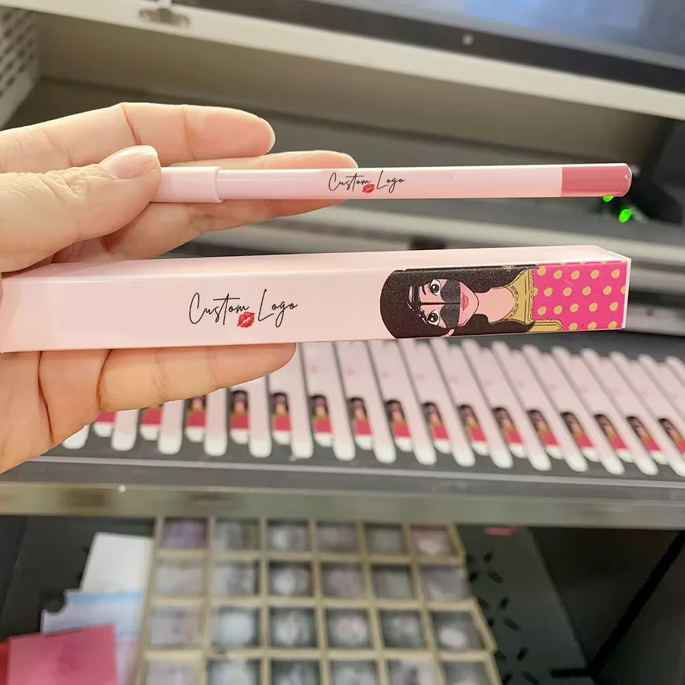 Private Label Matte Waterproof Lipliner High Pigment Lipliner Pencil OEM/ODM Vegan Lip liner