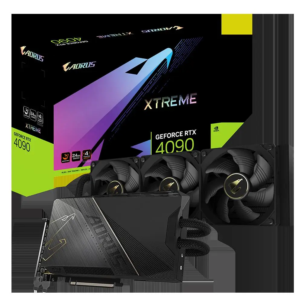 100% оригинальная Новая графическая карта Giga AORUS GeForce RTX 4090 24G