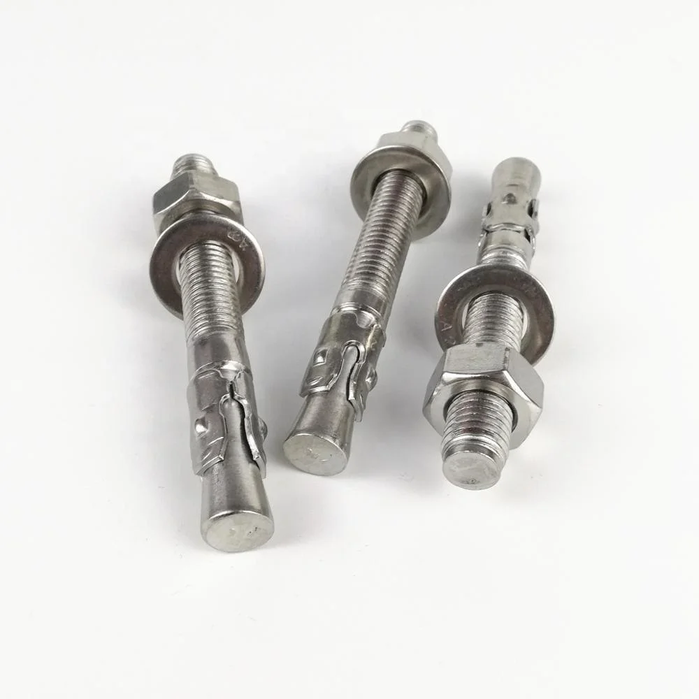 stainless steel 304 expansion anchor bolt/wedge anchor