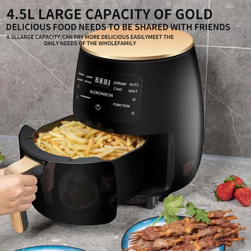 Fryer Deep Digital Oster 6L 4.5 Liter Hot Machine Oil Free 220V 110V Commercial Air Fryers Oven