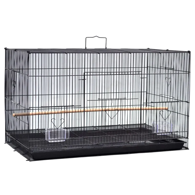 Parrot Cage Breeding  Luxury Villas Bird Cage Wholesale Sliding Iron Folding Comfortable Cage