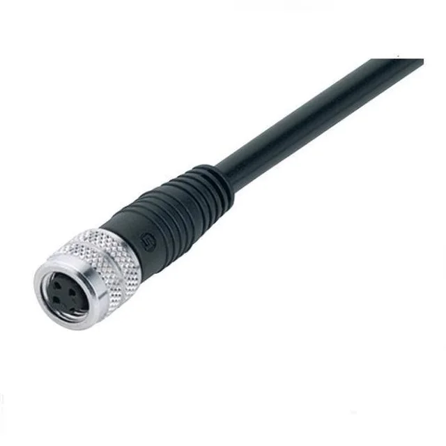 round connector m8 4 pin connector screw termination