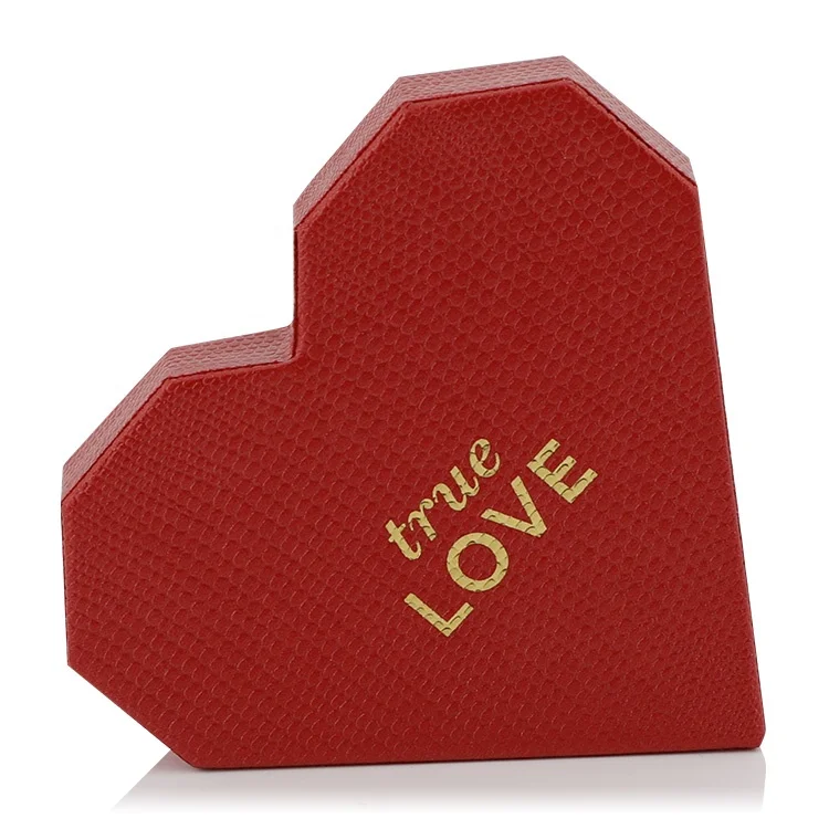 Hot Sale Fancy Luxury Packing Caixa De Heart Shaped Chocolate Box