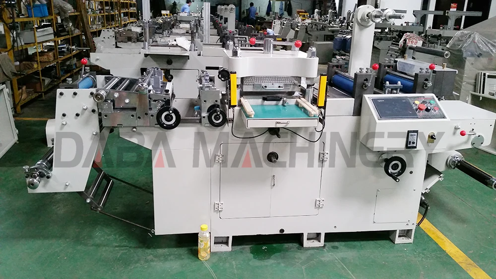 DBMQ-320 flat bed flatbed sticker paper label automatic die cutting machine