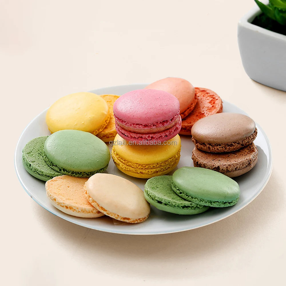 Factory Healthy Macron Cookies Multiple Flavours Crispy Macaron Sandwich Biscuits Cookies