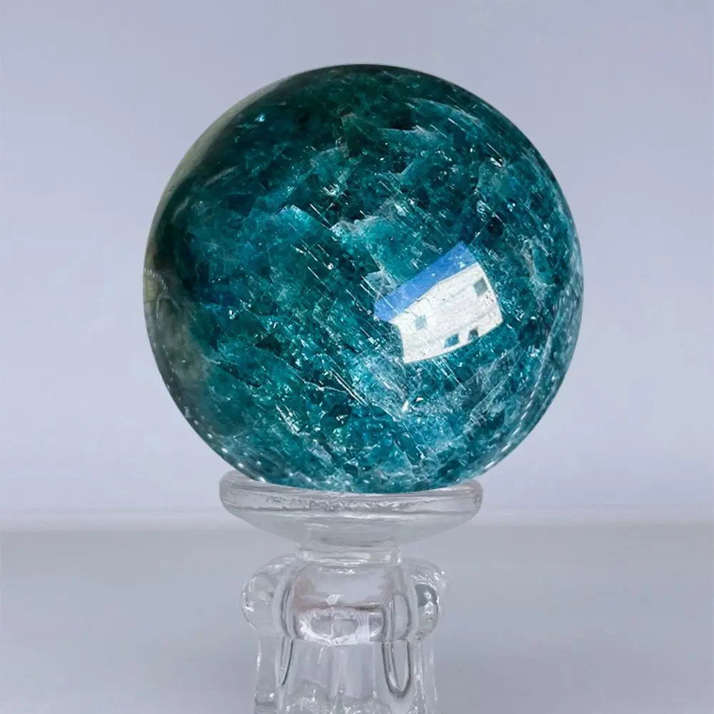 New arrivals polished natural crystal sphere healing stones rainbow fluorite crystals balls sphere