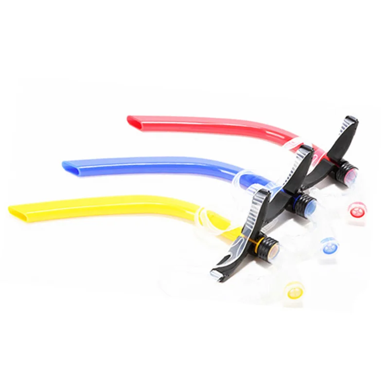 Manufacturer Custom Professional Semi-Dry Diving Snorkel Breathing Tube Swimming Snorkel