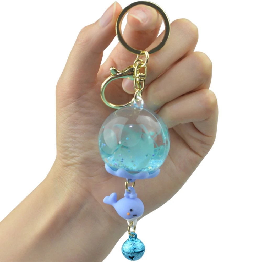 OEM Factory Creative Animals Key Chain Cartoon Acrylic Keychain Pendant Bag Charm Key Ring