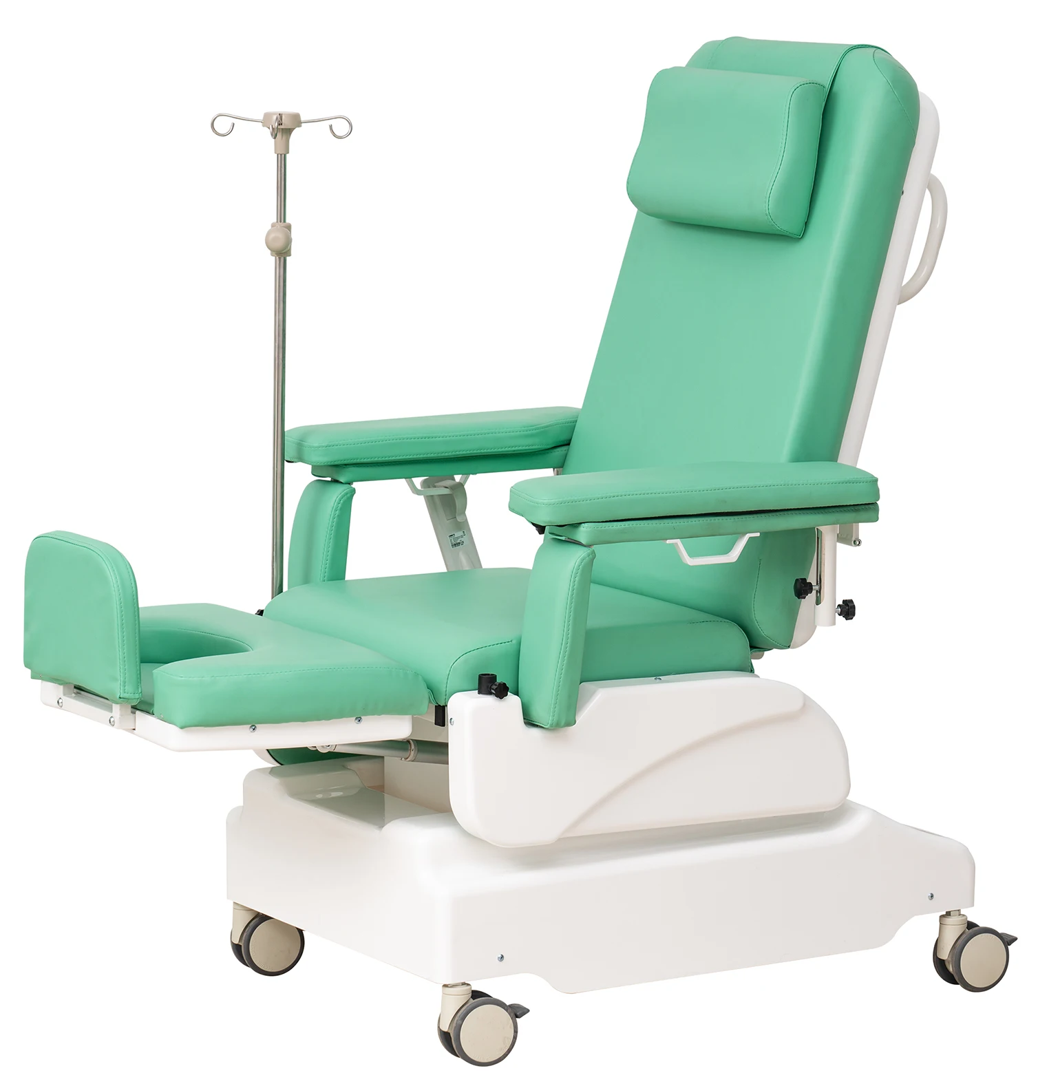 BT-DY017 Hospital Blood donation couch medical Phlebotomy chairs reclining patient recliner Electric Dialysis Chair