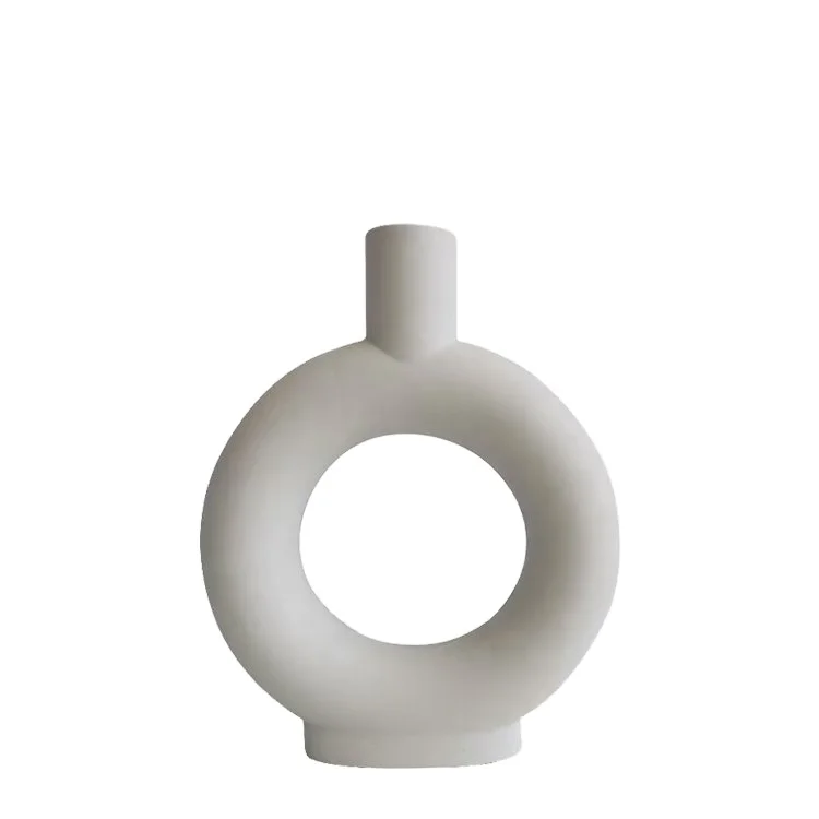 
Ceramic small vase decoration study tea table porch bookcase decoration ceramic handicraft factory direct sale 