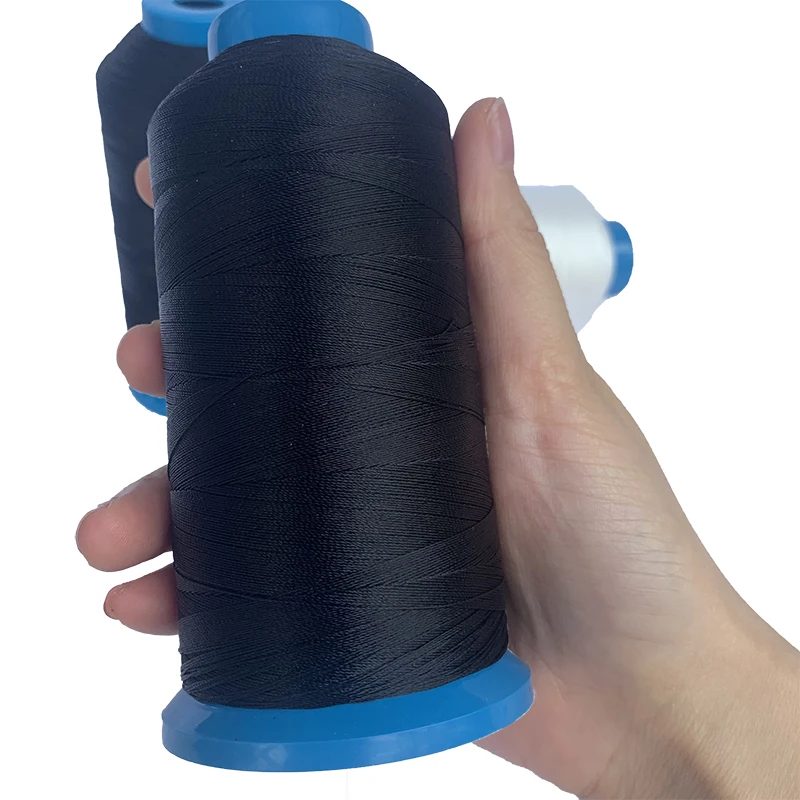 Заводская цена Tex270 840D/3 100% нейлоновая 6 соединенная кожаная промышленная машина швейная нить