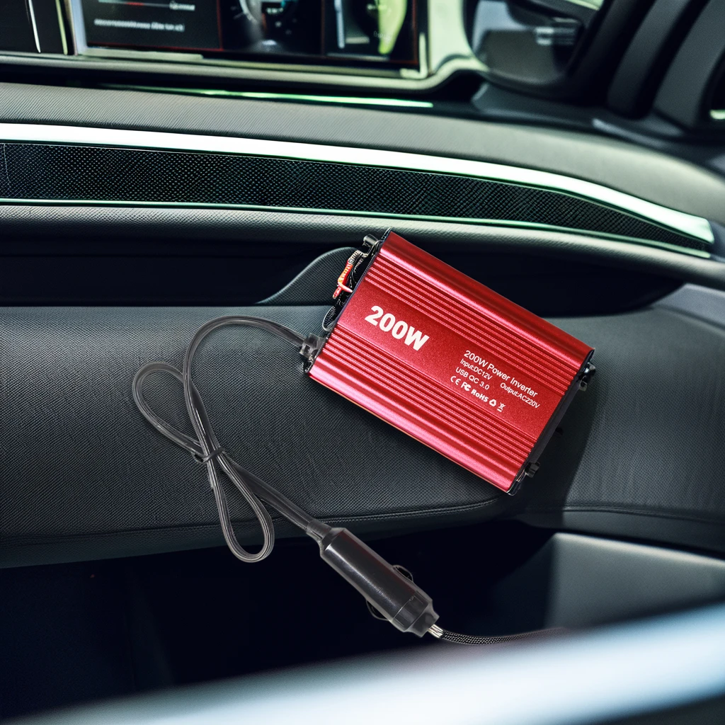150W car inverter USB charging current QC3.0  12V DC to 220V AC car adapter Renewable energy car inverter