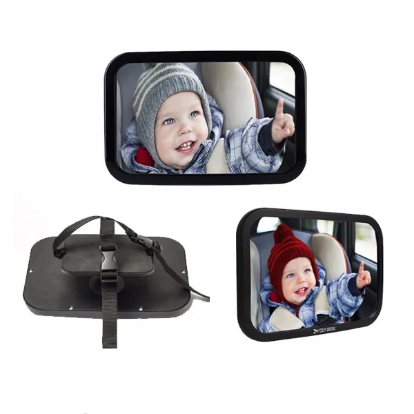 
Sibrands acrylic baby safety back seat mirror Rear Facing Car Seat Baby Mirror Baby Car Mirror 