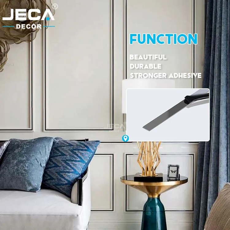 Металлическая Настенная Наклейка зеркальная нержавеющая сталь плоская металлическая декоративная настенная плитка края отделка полосы для украшения гостиной