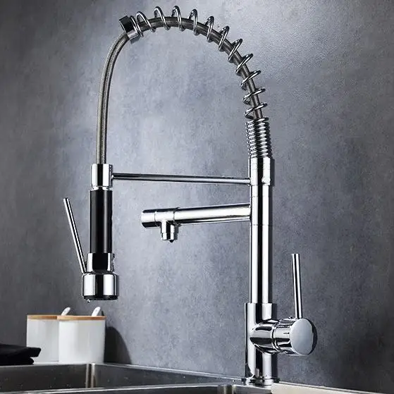 Universal Waterfall Kitchen Sink Faucet Save Water Hot And Cold Mixer Kitchen Faucet