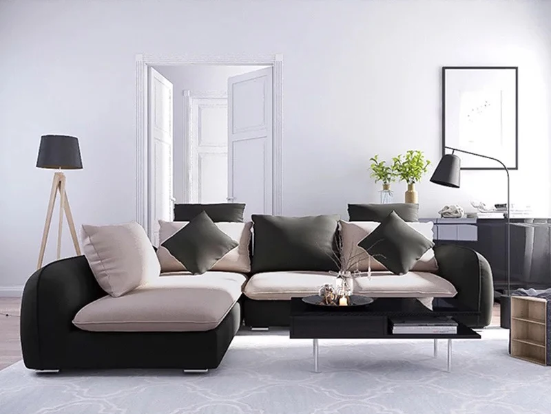 1+2+3 Sofa Set for Living Room Italian Leather Home Furniture Dubai Sofa Furniture