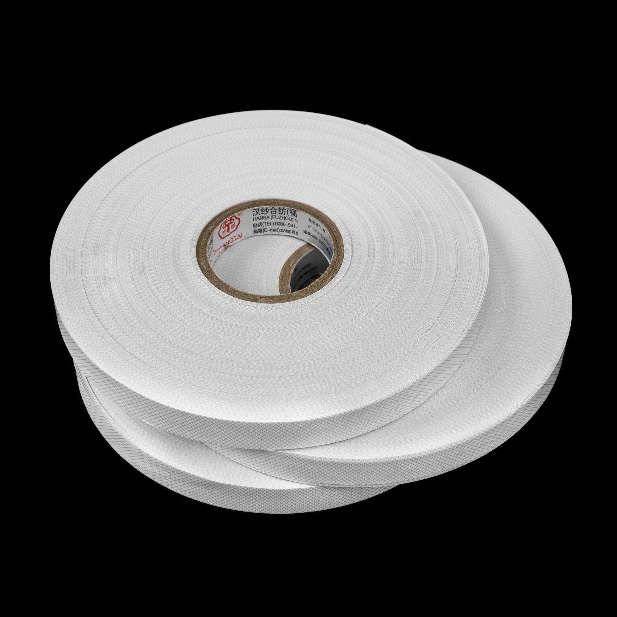 Printing 100%PU sealing tape for outdoor garments with Grey grid