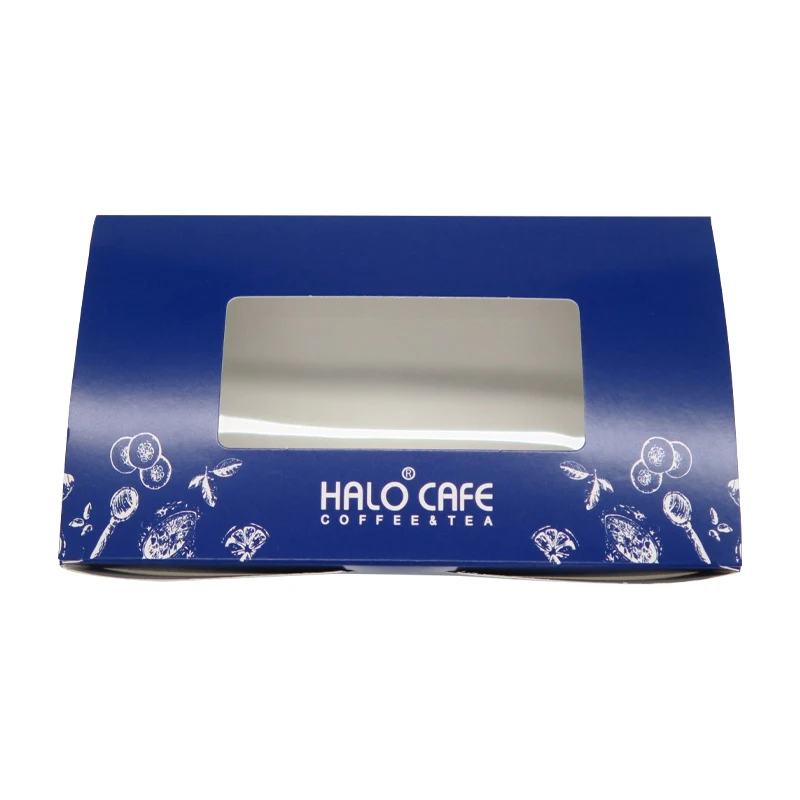 Custom coffee capsule paper box biodegradable packaging tea bag carton box wholesale food packaging box