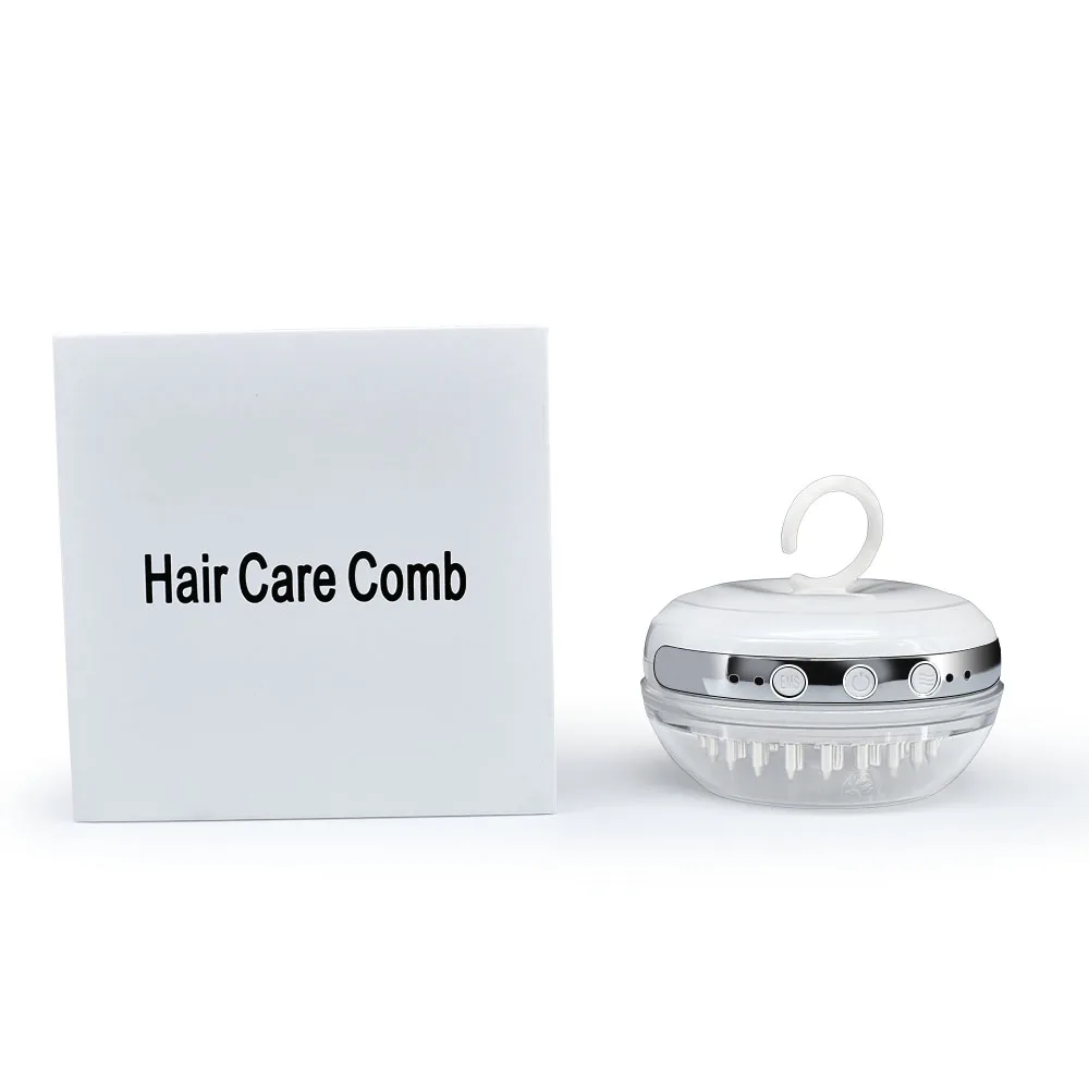 New arrival bulk hair brushes brush straightener EMS ION Infrared magic vibratingstainless steel  hair care comb