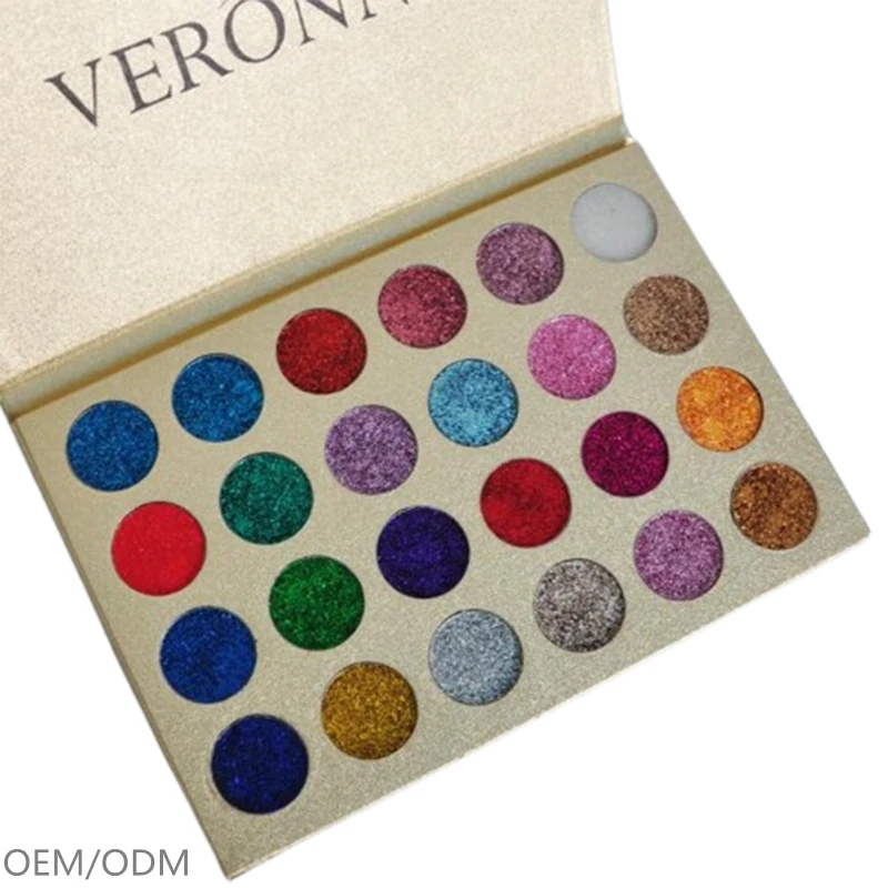 Beauty Care VERONNI Eye Beauty 24 Color Eyeshadow Cosmetics Makeup Eye Shadow