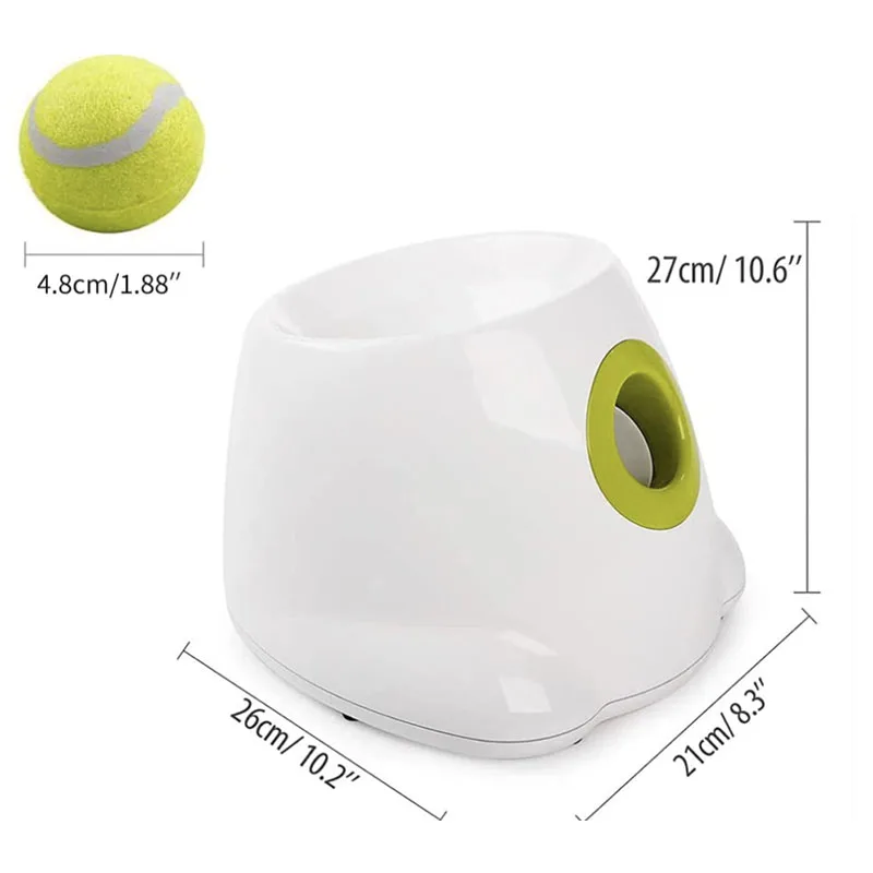 
One drop shipping Pet automatic throwing ball thrower tennis launcher funny dog smart toy pet dog toy 