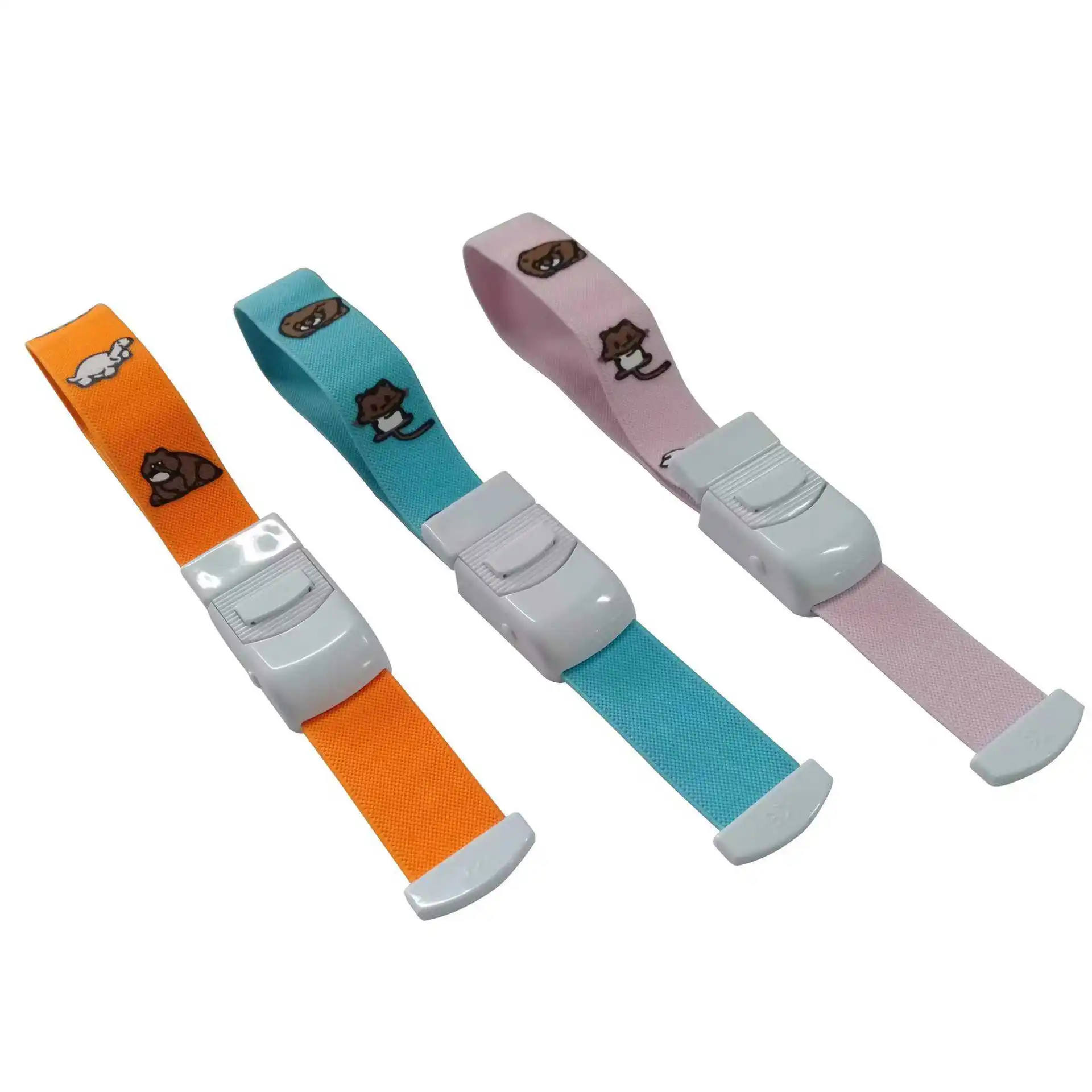 YD 1070  Disposable Medical Tourniquet Colorful  Rubber Emergency Medical Buckle Tourniquet