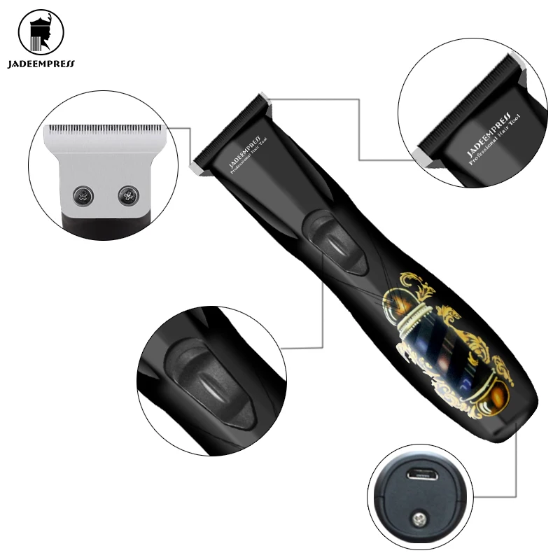 Multifunctional Hair Clipper Blade Sharpening Machine Brushless Motor Hair Trimmer Custom Logo