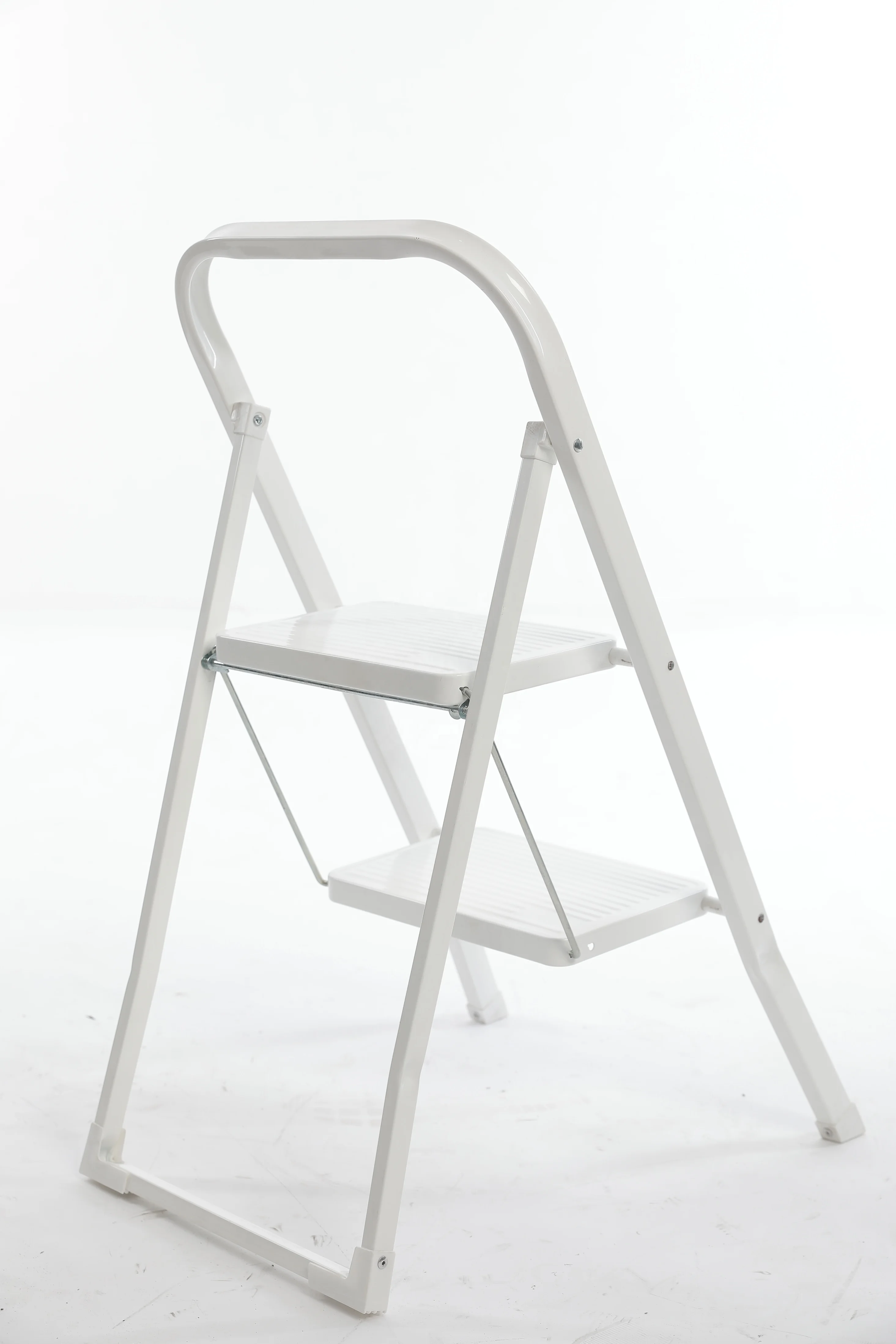 Folding Agility Attic Steel Step Household Ladders  Foldable Shelf Stabilizer Multipurpose Rack Platform