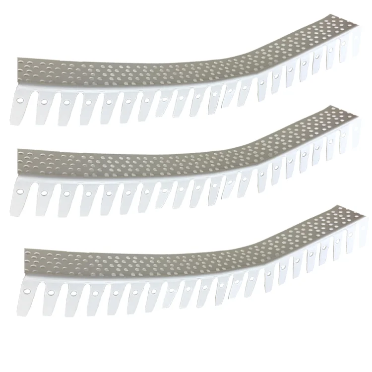dry lining bendable vinyl  plaster arch kit flexible bullnose drywall corner bead