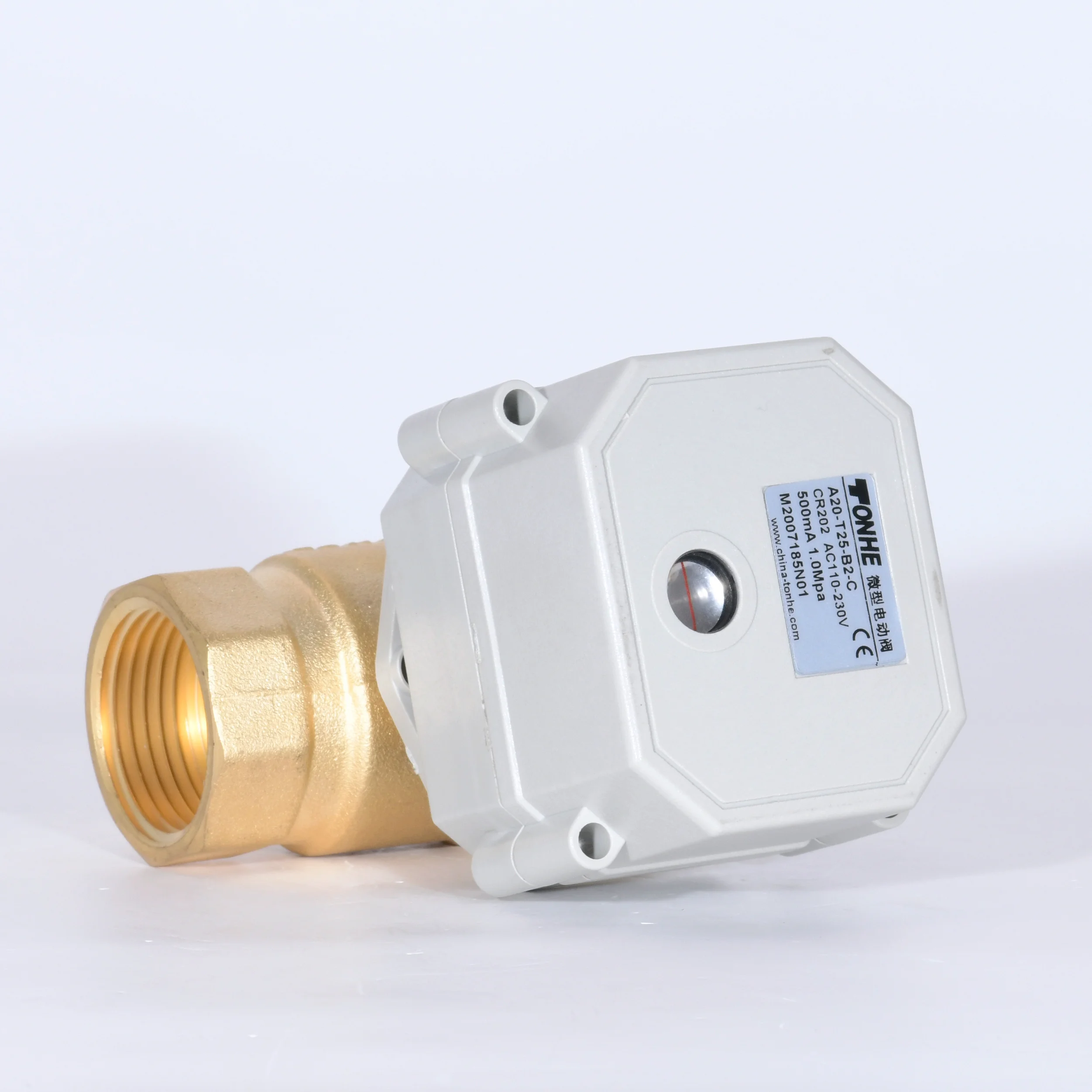 CWX-15N stainless steel brass BSP NPT motorized flow control valve 12V electric actuator ball valve 12v 24v 110v 220v