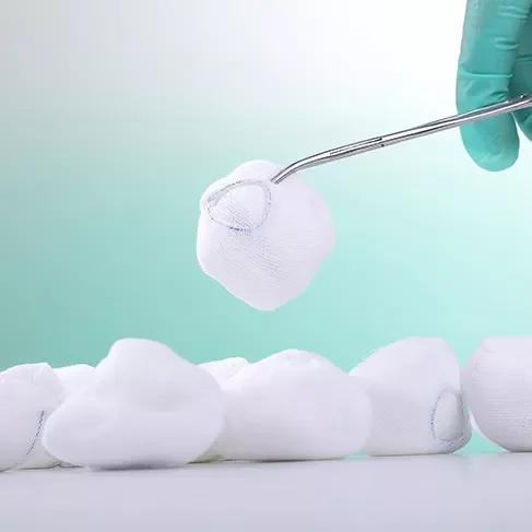 Medical Use Non Sterile Absorbent Synthetic Cotton Ball for Hospital