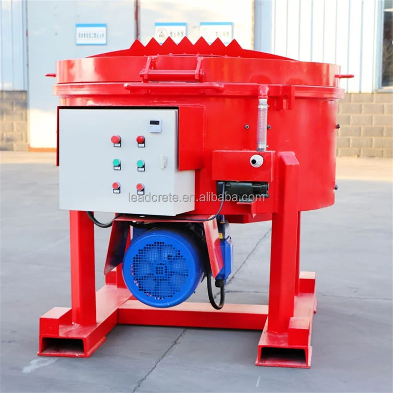 500kg castable refractory mixer refractory site use mobile mortar pan mixer price