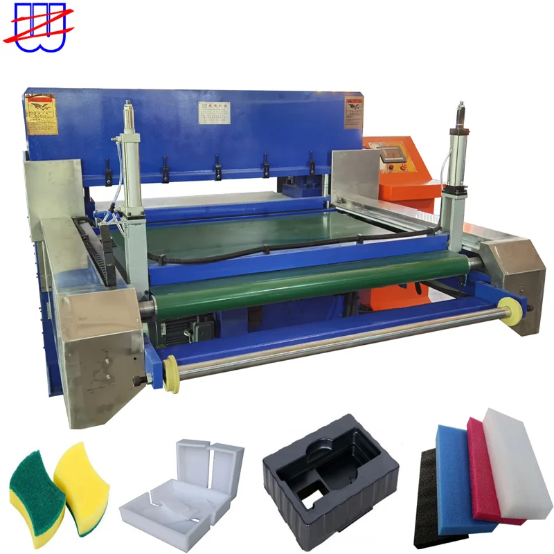 Kitchen foam sponge scouring pad making machine