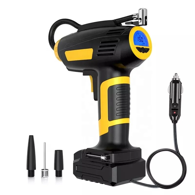 FIREEGG Hot Sale automatic cordless tire inflator Portable handheld for car air pump Car digital