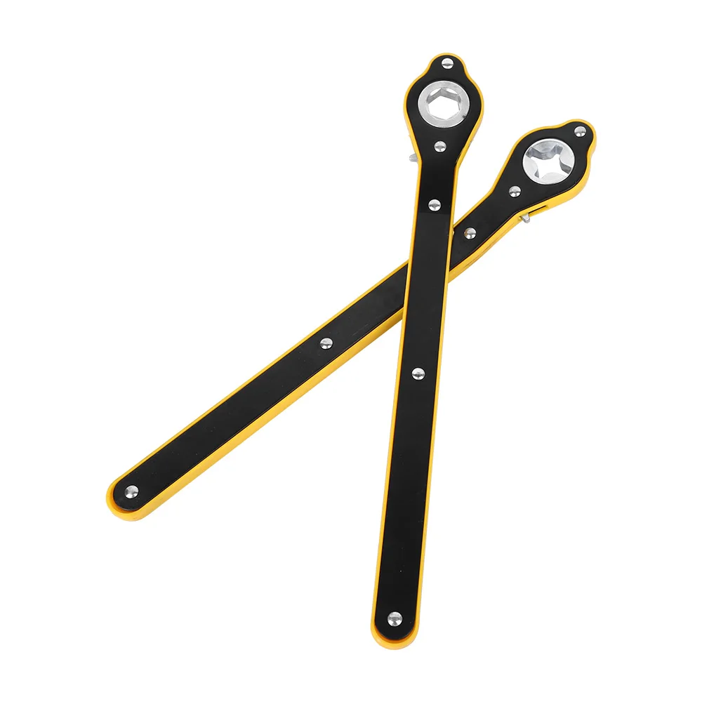 2 in 1 Swivel Steel Scissor Lifting Car Labor Saving Jack Ratchet Rachet Wrench Car Jack Lifting Wrench low price