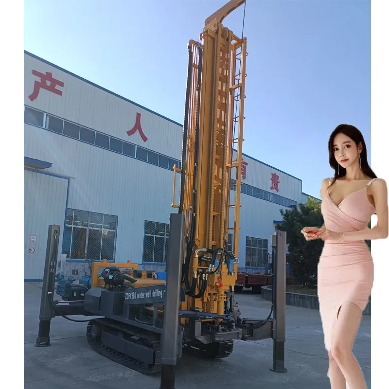 Dual-setting Compressor Pneumatic DTH Mine Drilling Rig ZGYX-453B Blast Hole Machine with Dust Collector