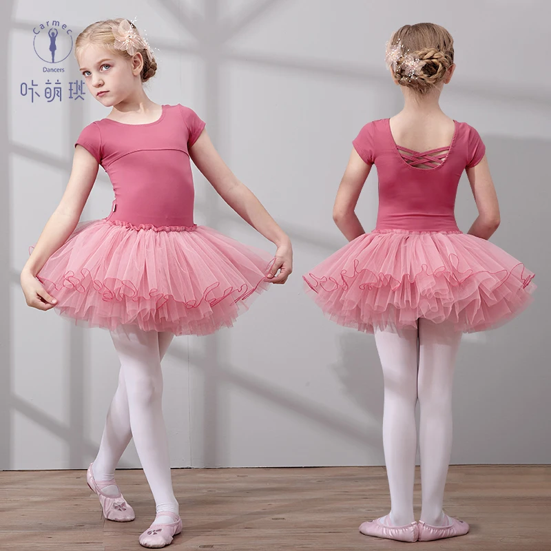 spandex gymnastics leotards for girl Toddler Dance Costumes Outfit for Kids leotardo ballet gymnastics-leotard