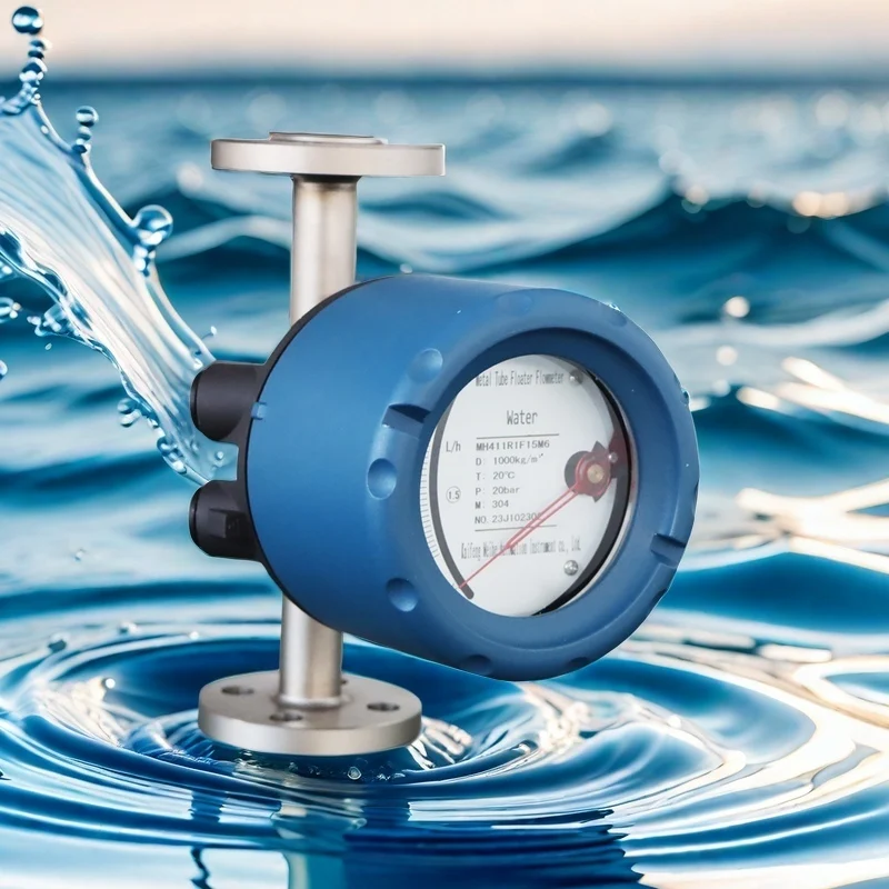 6inch Flowmeter Clamp On Meters Medical Liquid Metal Rotameter