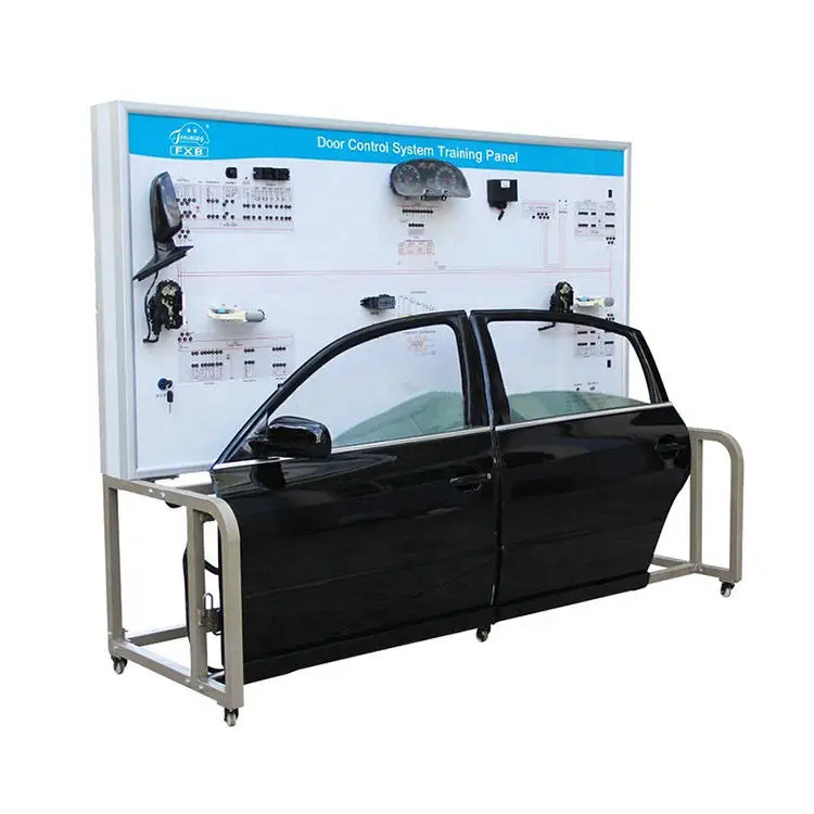 Automobile door control system training panel electrical training boards / automobile equipment