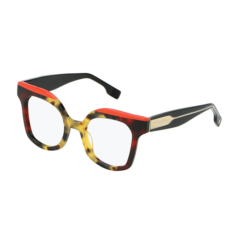 Newest fashionating Hand made multicolor acetate optical eyewear glasses frames