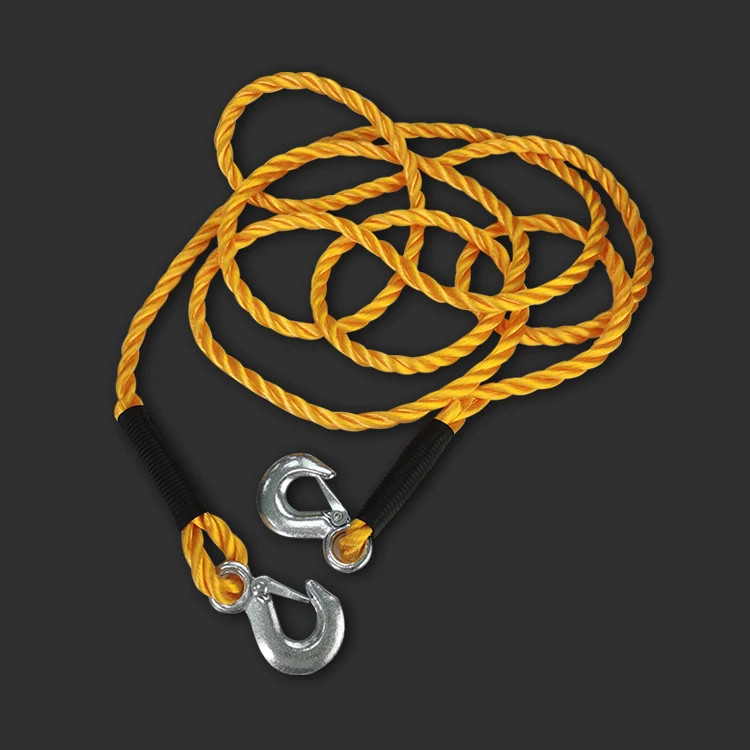 Flexible Portable Emergency Tool High Stretch Heavy Duty Car Trailer Towing Rope 12mm diameter
