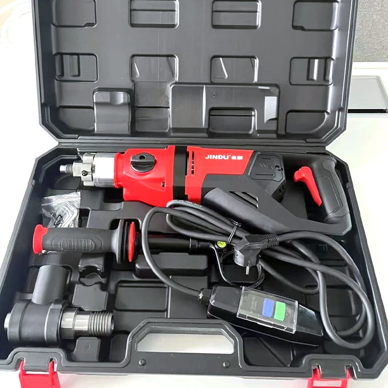 Jindu Factory Direct Sales Diamond Core Drill Machine 2000W 75-150mm JDC-06P Two Speed Handheld Diamond Core Drill Machine