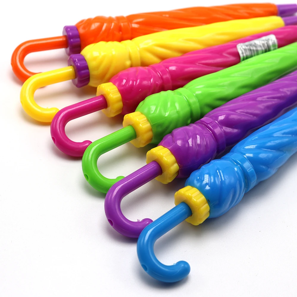 Hot sales creative  novelty customized Logo advertising umbrella shaped ballpoint pen for kids student