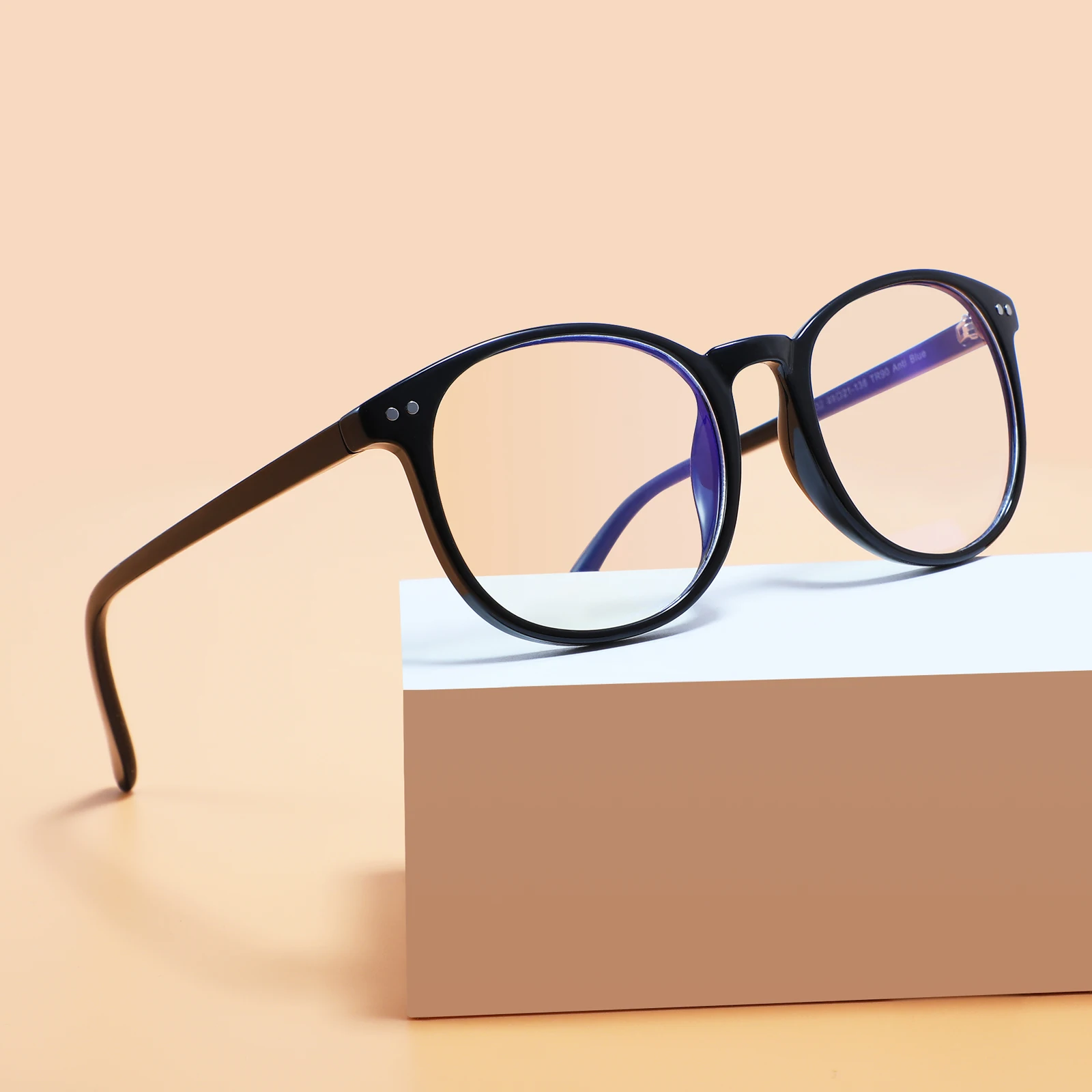 2022 blue light blocking eyeglasses TR 90 frame optical glasses