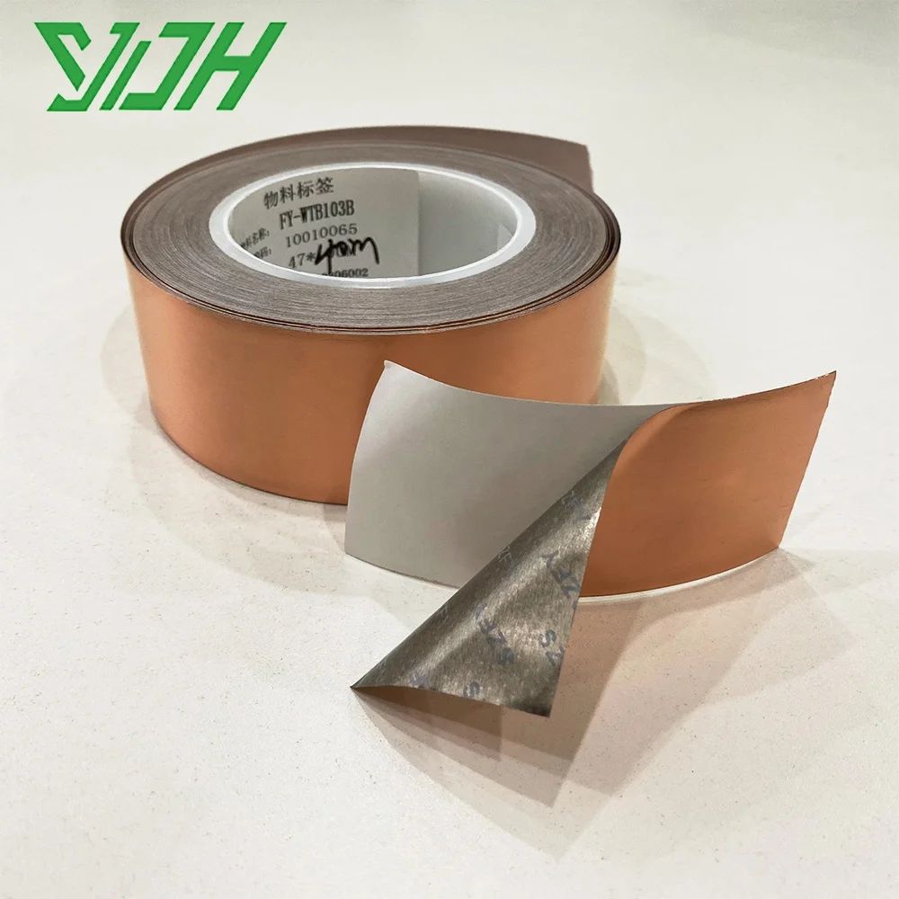 Customized Self Adhesive Tape Environmental Copper Foil Tape Double-Side Copper Foil Tape For Snail