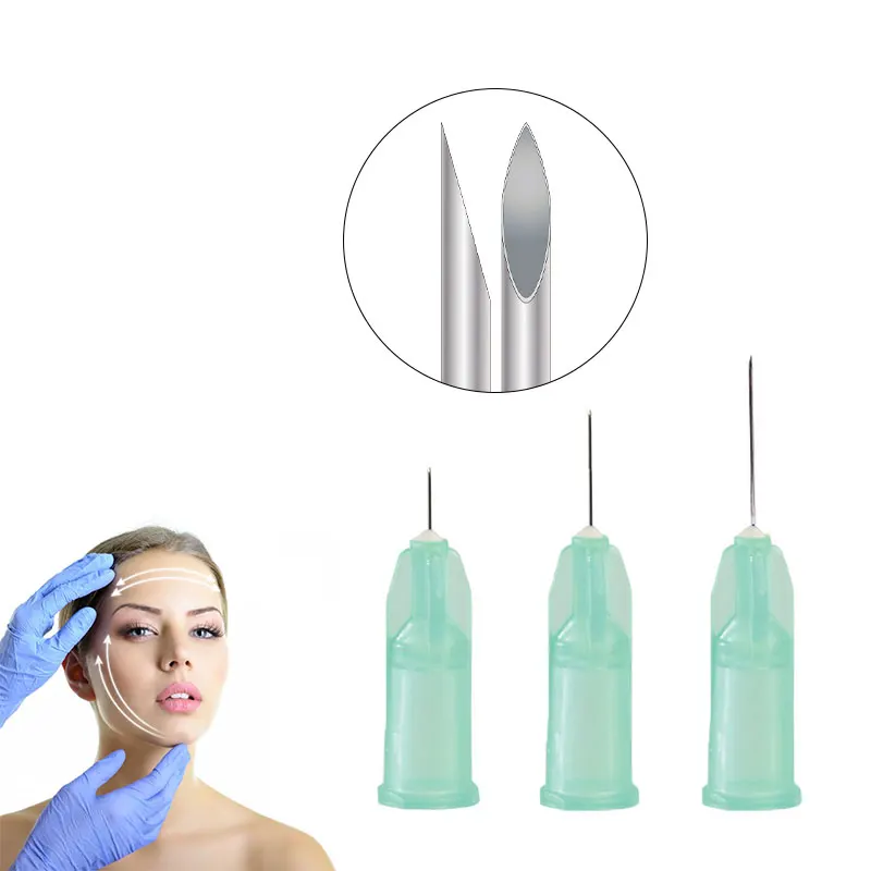 100pcs stainless steel best sterile disposable syringe with mesotherapy needle 30G 38mm korea
