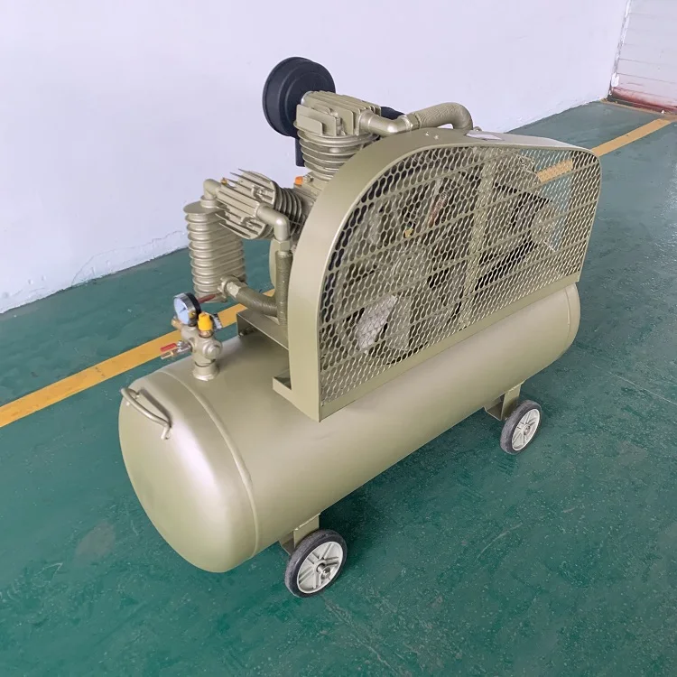 FUCAI 3 кВт 4 л.с. 12 бар 100 л бак поршневой воздушный компрессор 300 мини