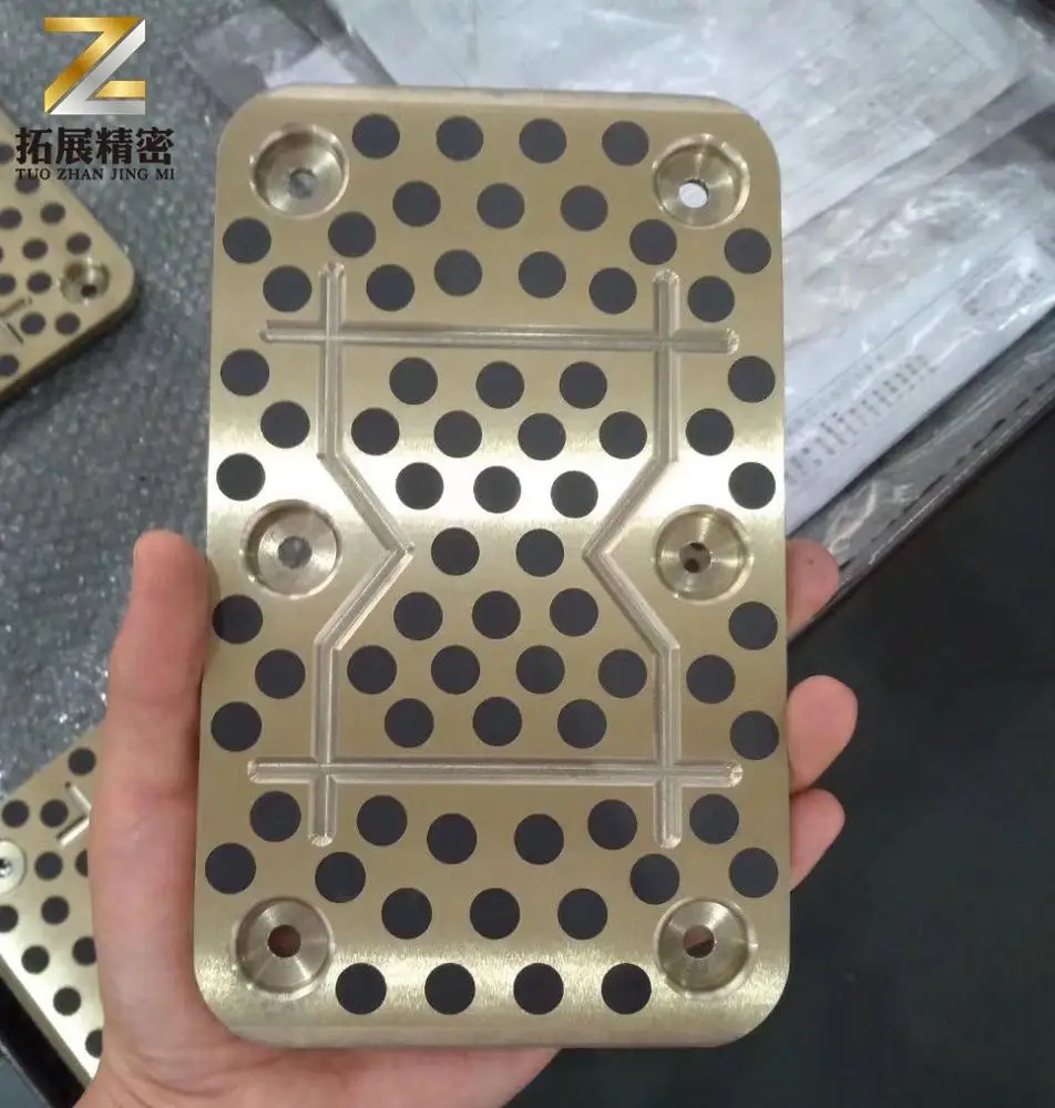 Copper Wear-resisting  plates with graphite