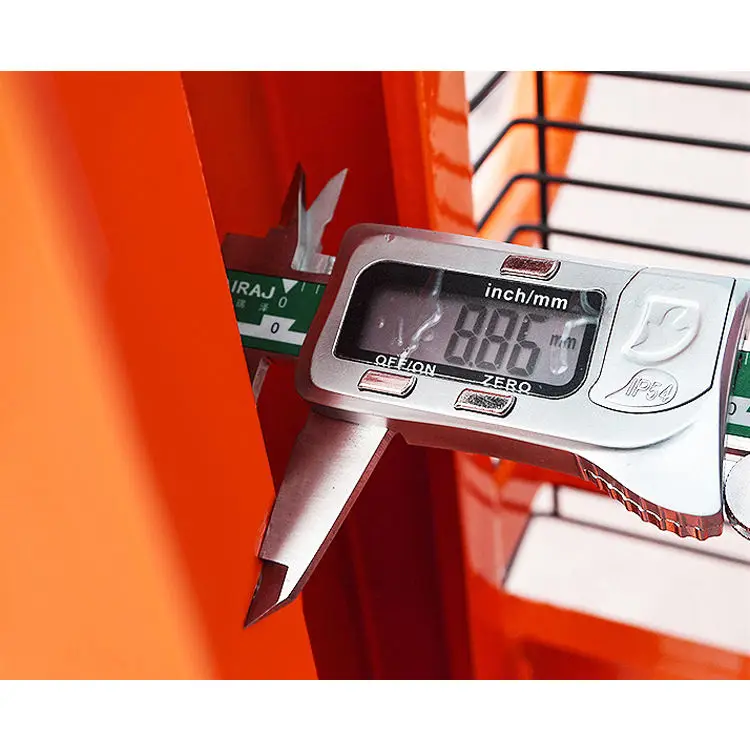 Henglift Straddle Stacker Manual Fork Size 610*550mm Sensitive Operation Pallet Hydraulic Hand Lift Stacker